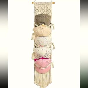Macrame Hat Rack